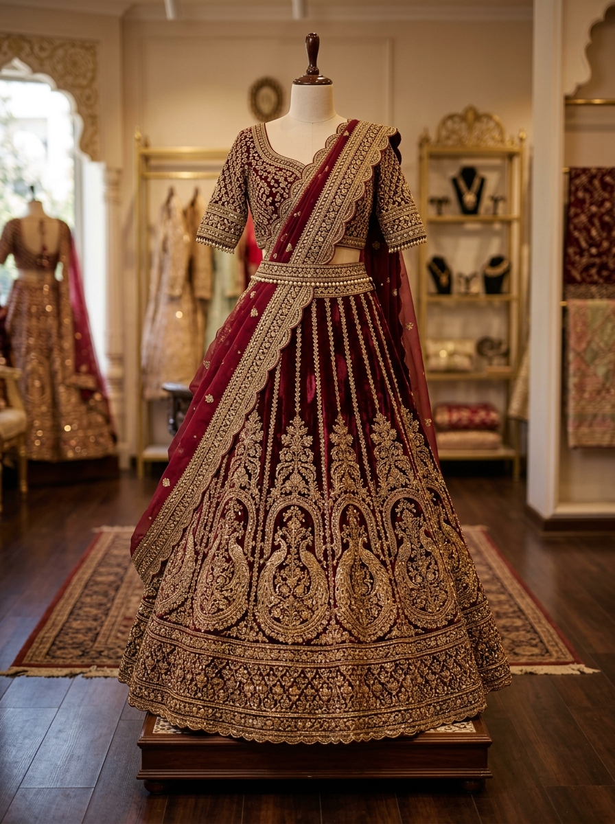 Sutrakale LEHENGAS bespoke tailoring & craftsmanship
